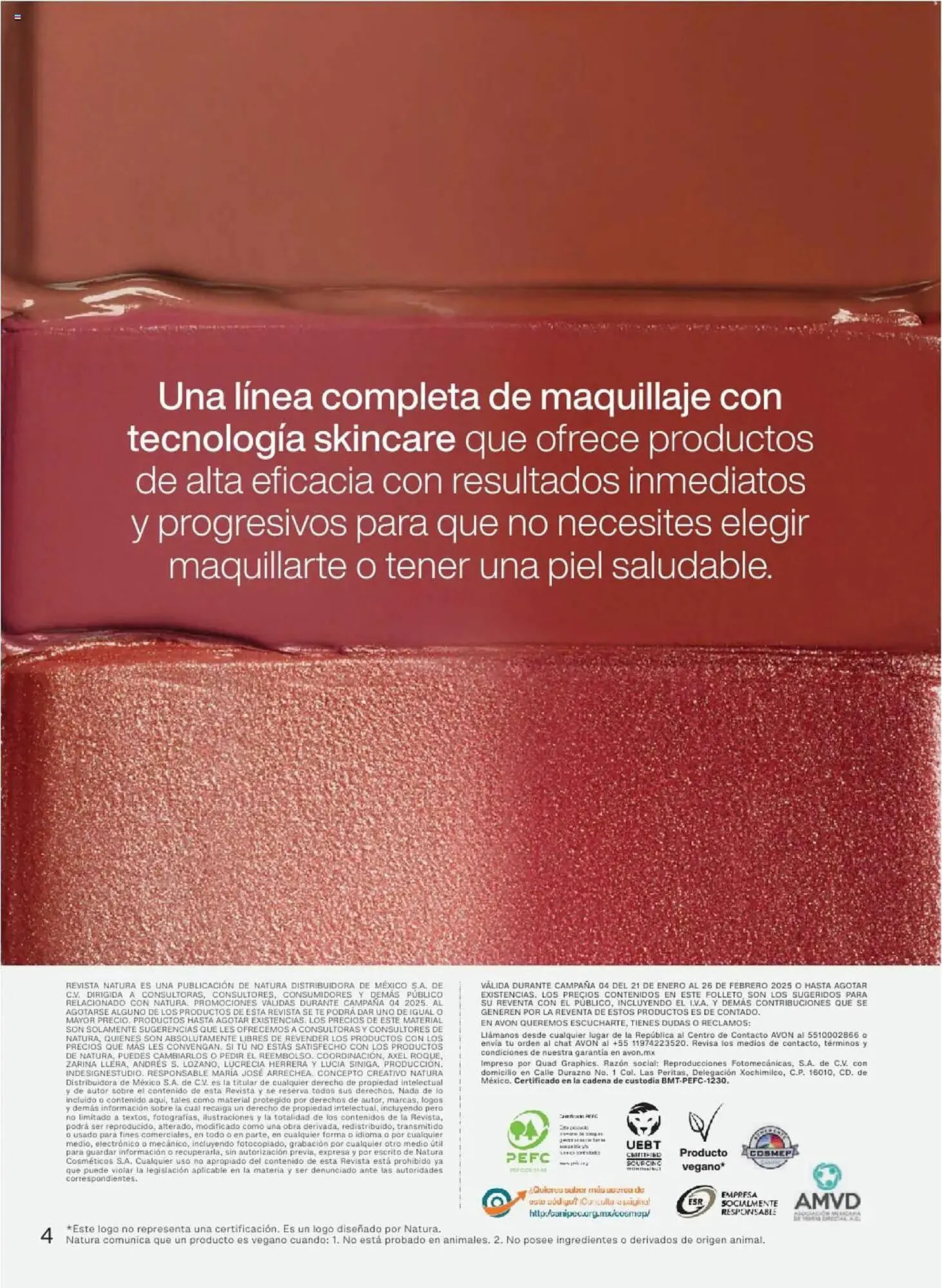 Catálogo de Catálogo Natura 17 de enero al 26 de febrero 2025 - Pagina 4