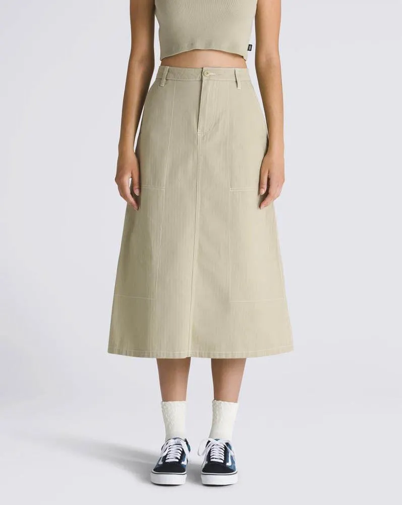 Faldas Falda larga Codey Utility Beige WD3Z