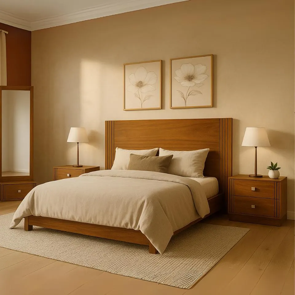 Cabecera con 2 burós Velun - Parota