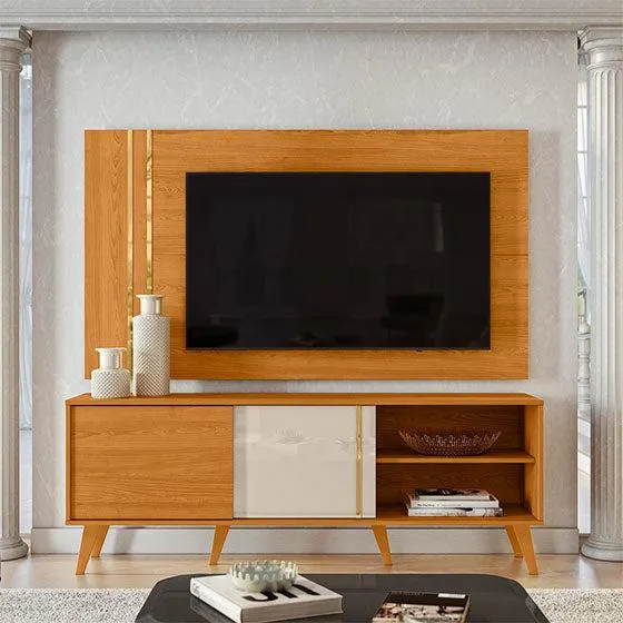 Combo Mueble de TV con Panel (60") Cronos