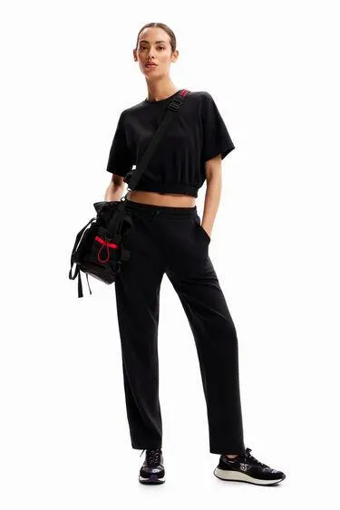 Camiseta corta abullonada sport