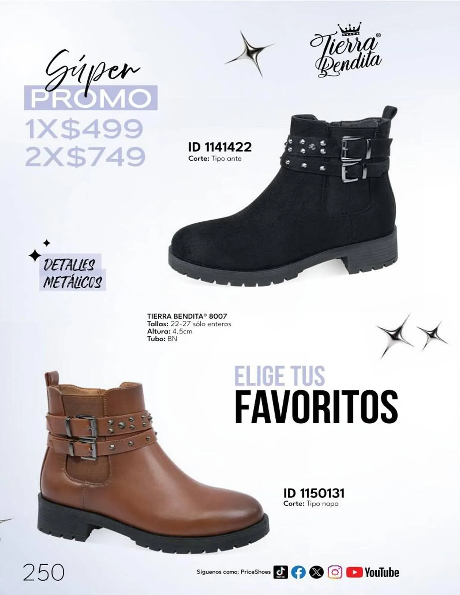 Catálogo de Catálogo Price Shoes 15 de abril al 31 de diciembre 2025 - Pagina 250