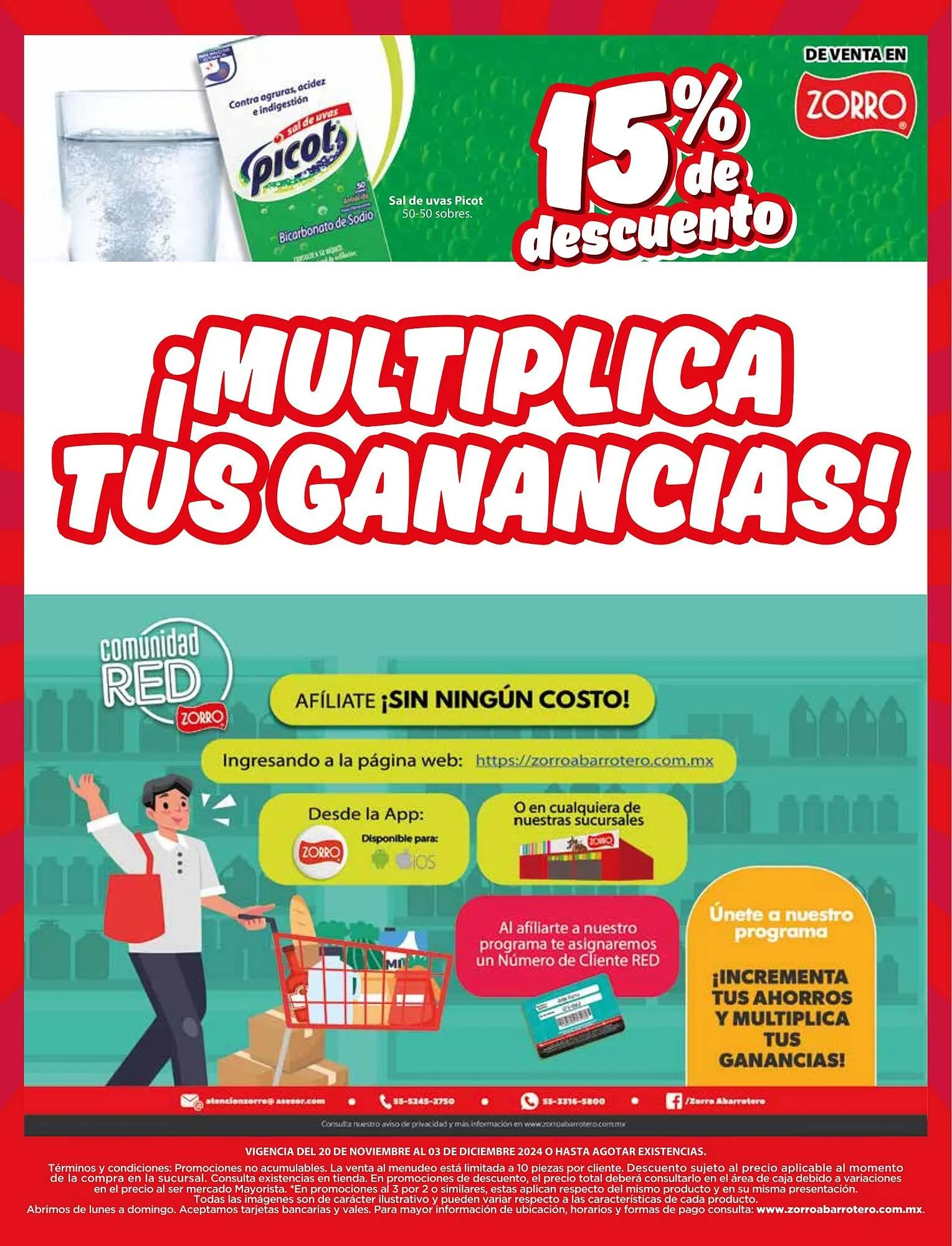 Catálogo de Catálogo Zorro 20 de noviembre al 3 de diciembre 2024 - Pagina 3