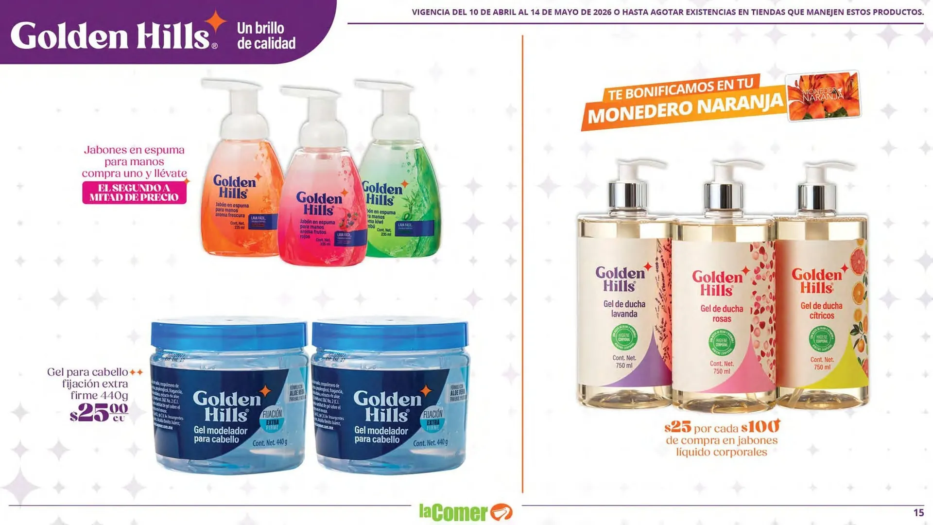 Catálogo de Folleto La Comer 10 de abril al 14 de mayo 2026 - Pagina 15