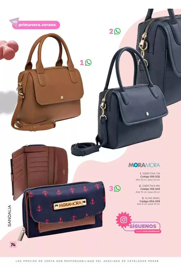 Catálogo de Pakar Sandalia 31 de enero al 31 de mayo 2025 - Pagina 74