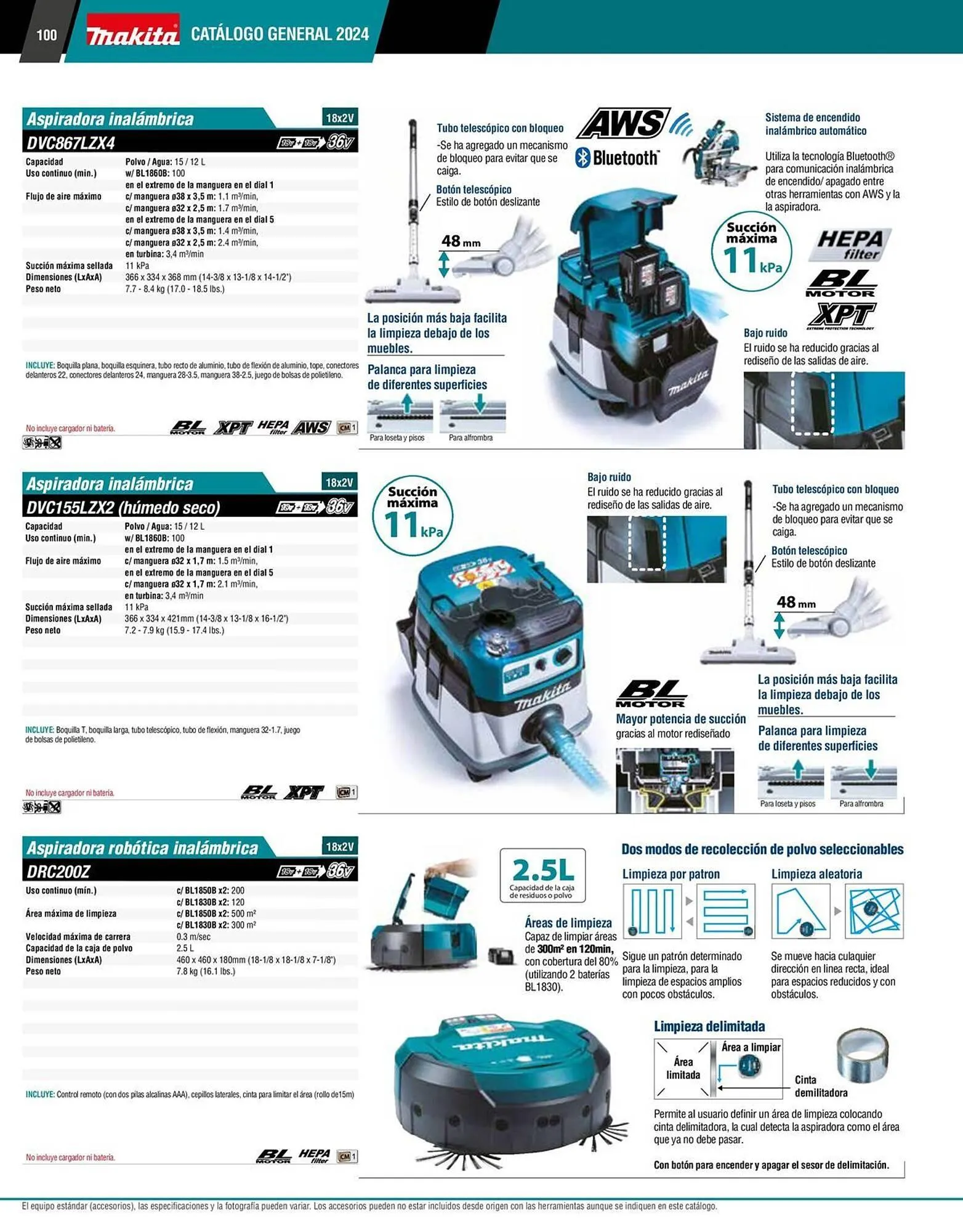 Catálogo de Catálogo Makita 12 de enero al 31 de diciembre 2026 - Pagina 100