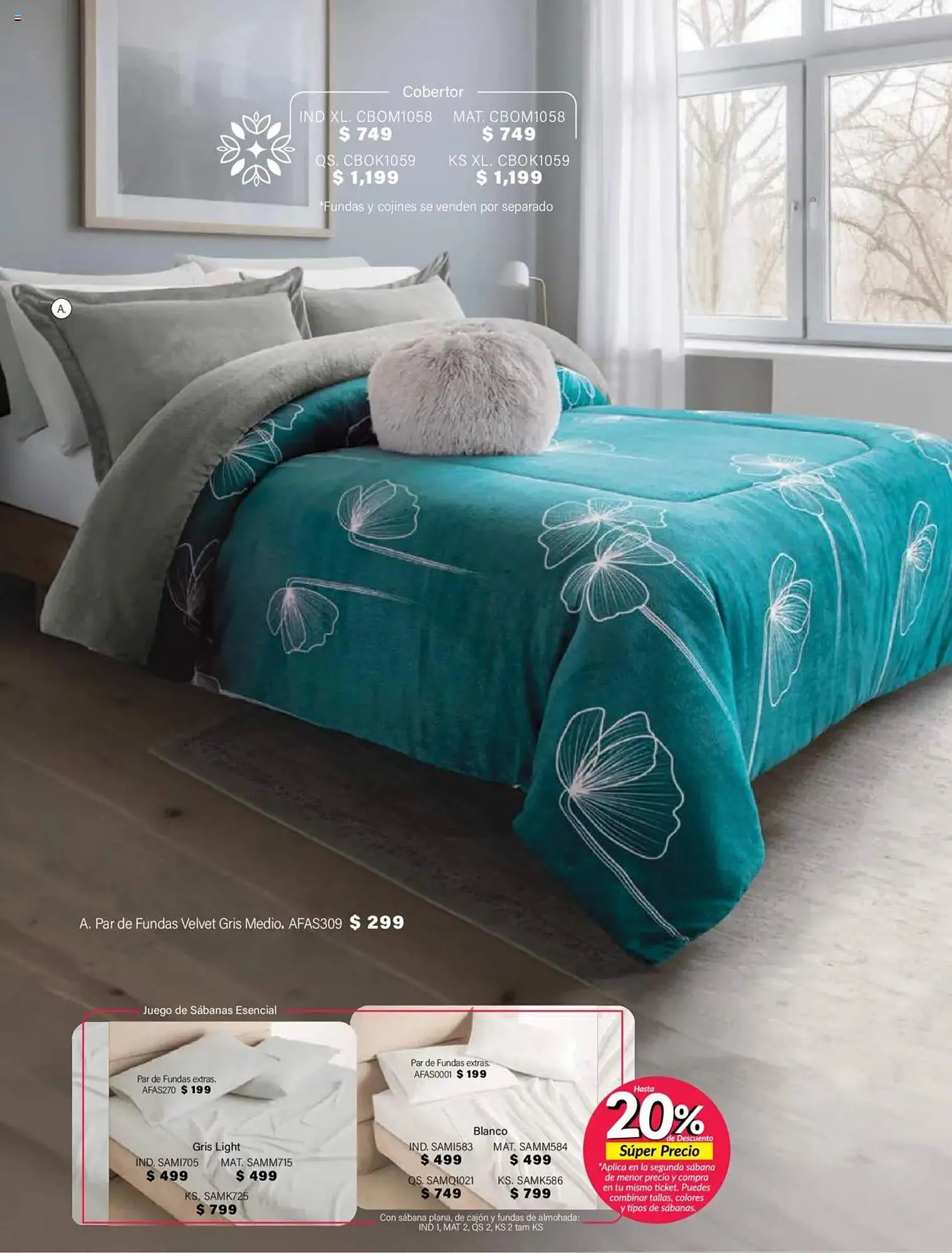 Catálogo de Catálogo Colchas Concord 1 de agosto al 1 de noviembre 2025 - Pagina 767