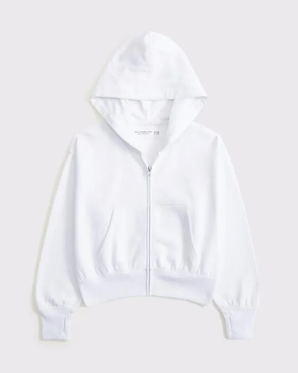 essential full-zip hoodie