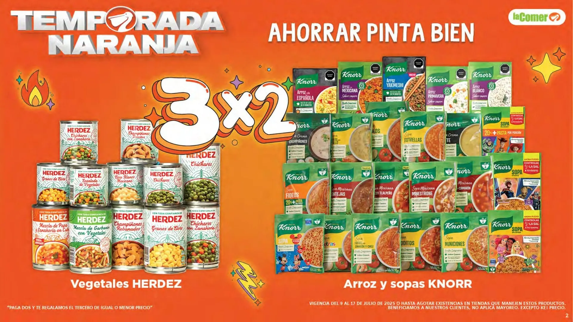 Catálogo de Catálogo La Comer 9 de julio al 17 de julio 2025 - Pagina 2