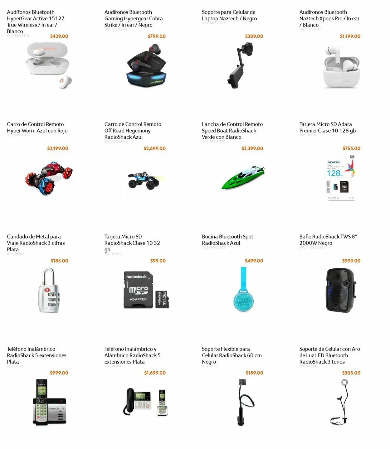 Catálogo de Radio Shack Oferta actual 17 de diciembre al 1 de enero 2026 - Pagina 1