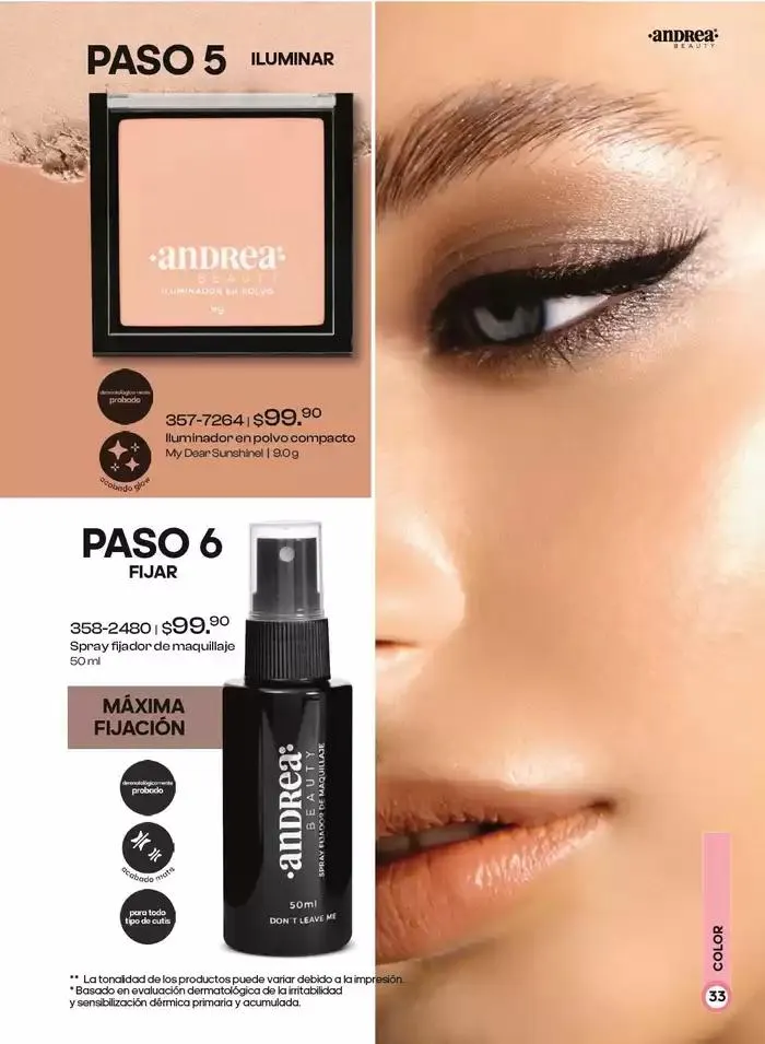 Catálogo de ANDREA | BELLEZA INTEGRAL DAMA 21 de marzo al 20 de abril 2025 - Pagina 33