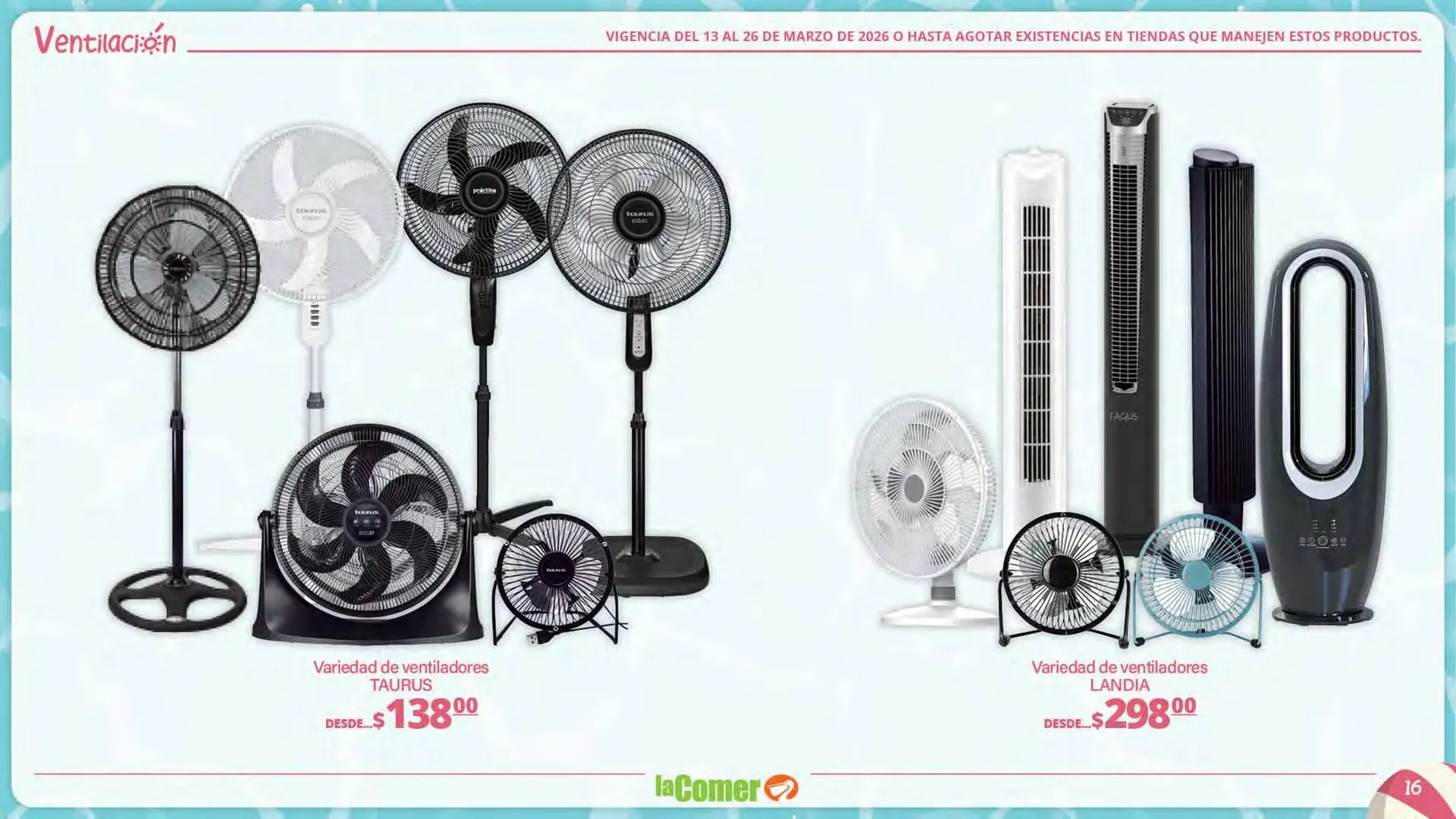 Catálogo de Folleto La Comer 13 de marzo al 26 de marzo 2026 - Pagina 16