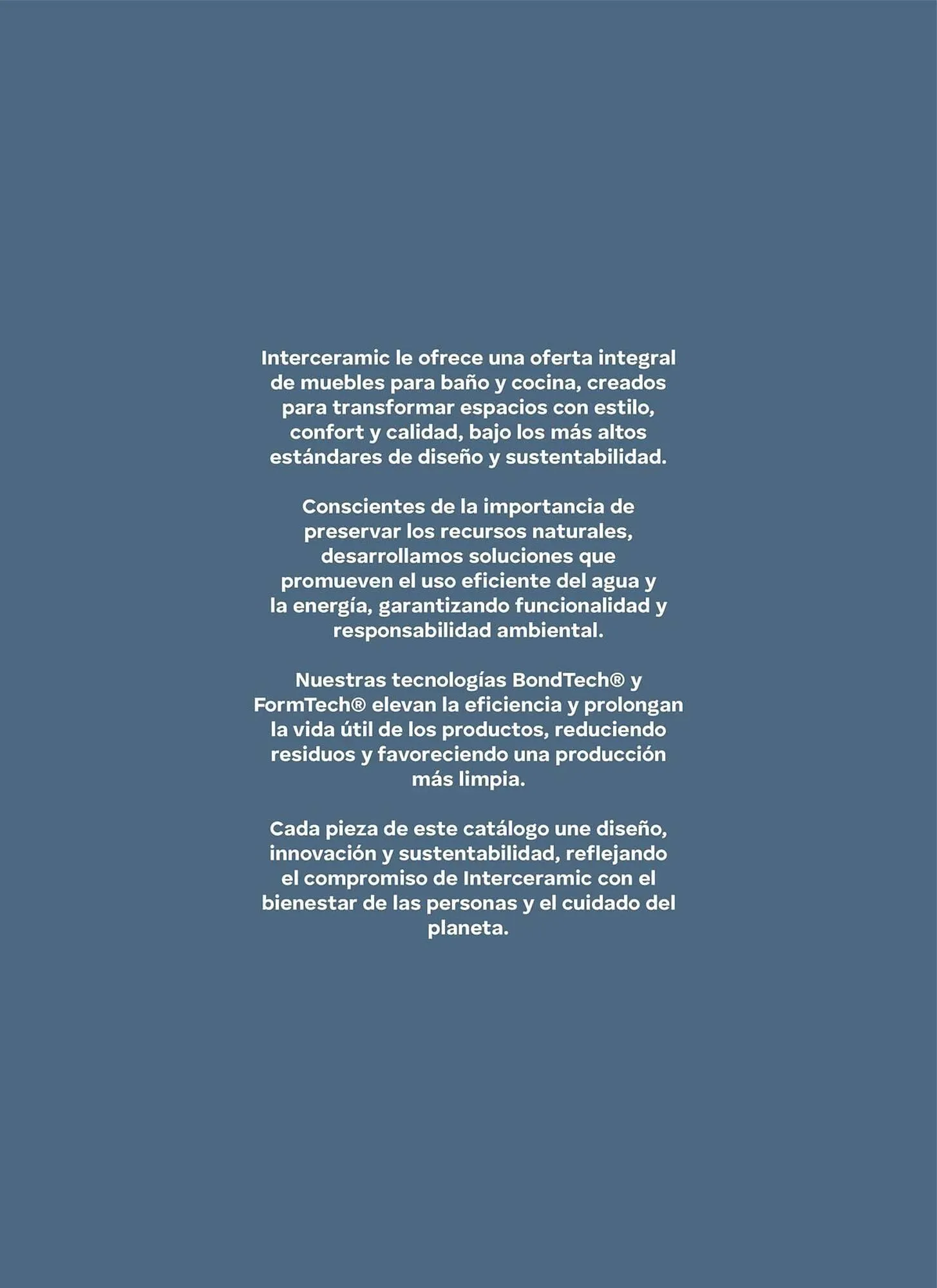 Catálogo de Catálogo Interceramic 3 de octubre al 3 de octubre 2026 - Pagina 3