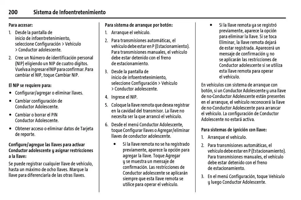 Catálogo de Cheyenne 2025 Manual del propietario 22 de enero al 31 de diciembre 2025 - Pagina 201