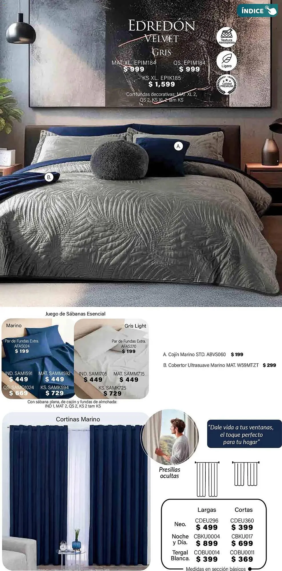 Catálogo de Catálogo Colchas Concord 1 de noviembre al 1 de febrero 2026 - Pagina 362