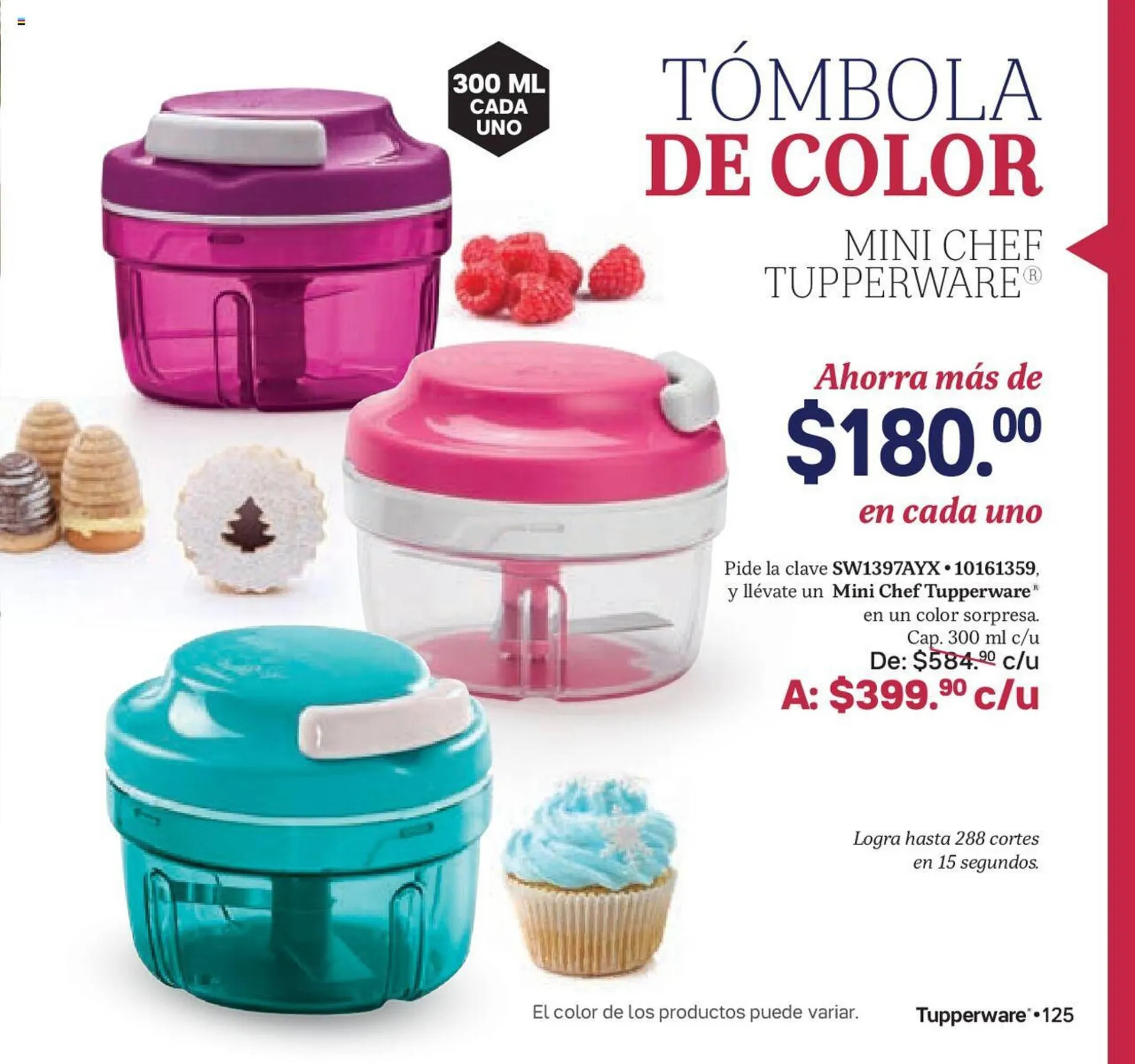 Catálogo de Catálogo Tupperware 23 de octubre al 12 de noviembre 2023 - Pagina 125