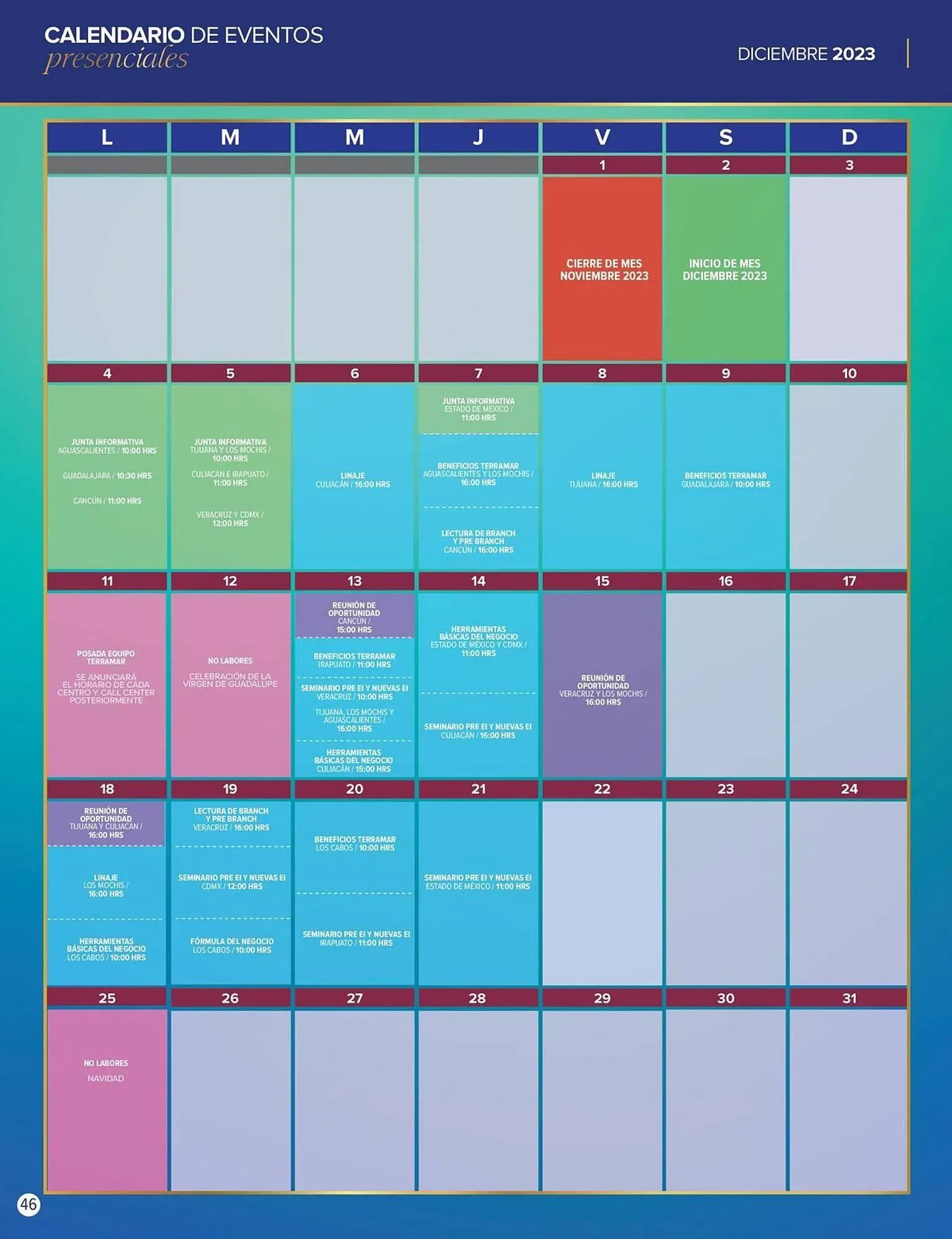 Catálogo de Catálogo Terramar Brands 4 de diciembre al 31 de diciembre 2023 - Pagina 46