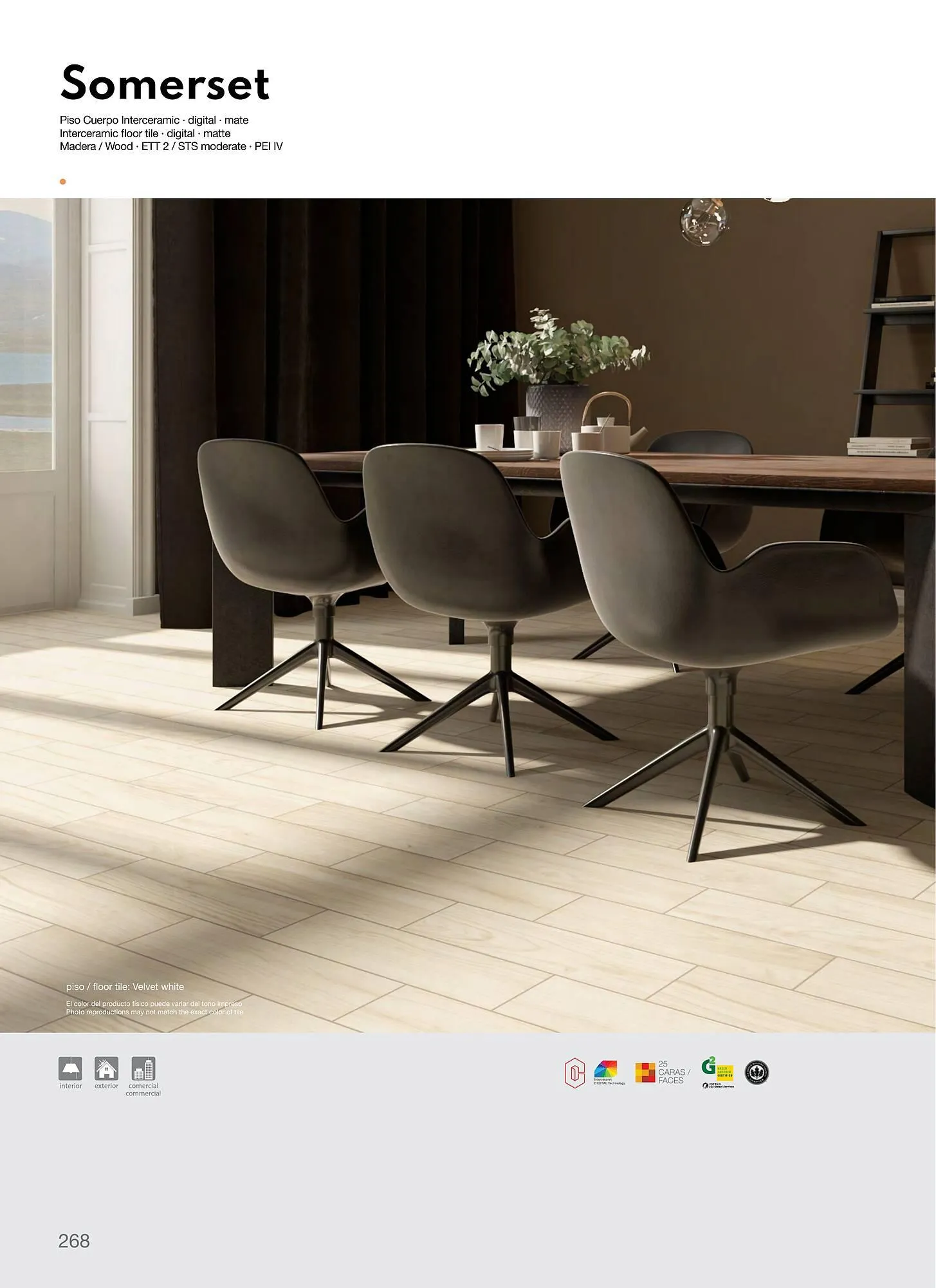 Catálogo de Catálogo Interceramic 12 de marzo al 31 de diciembre 2024 - Pagina 268