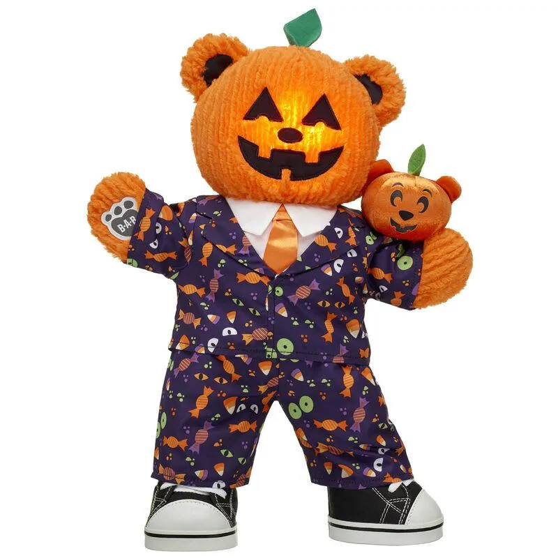 Pumpkin Glow Bear Gift Set