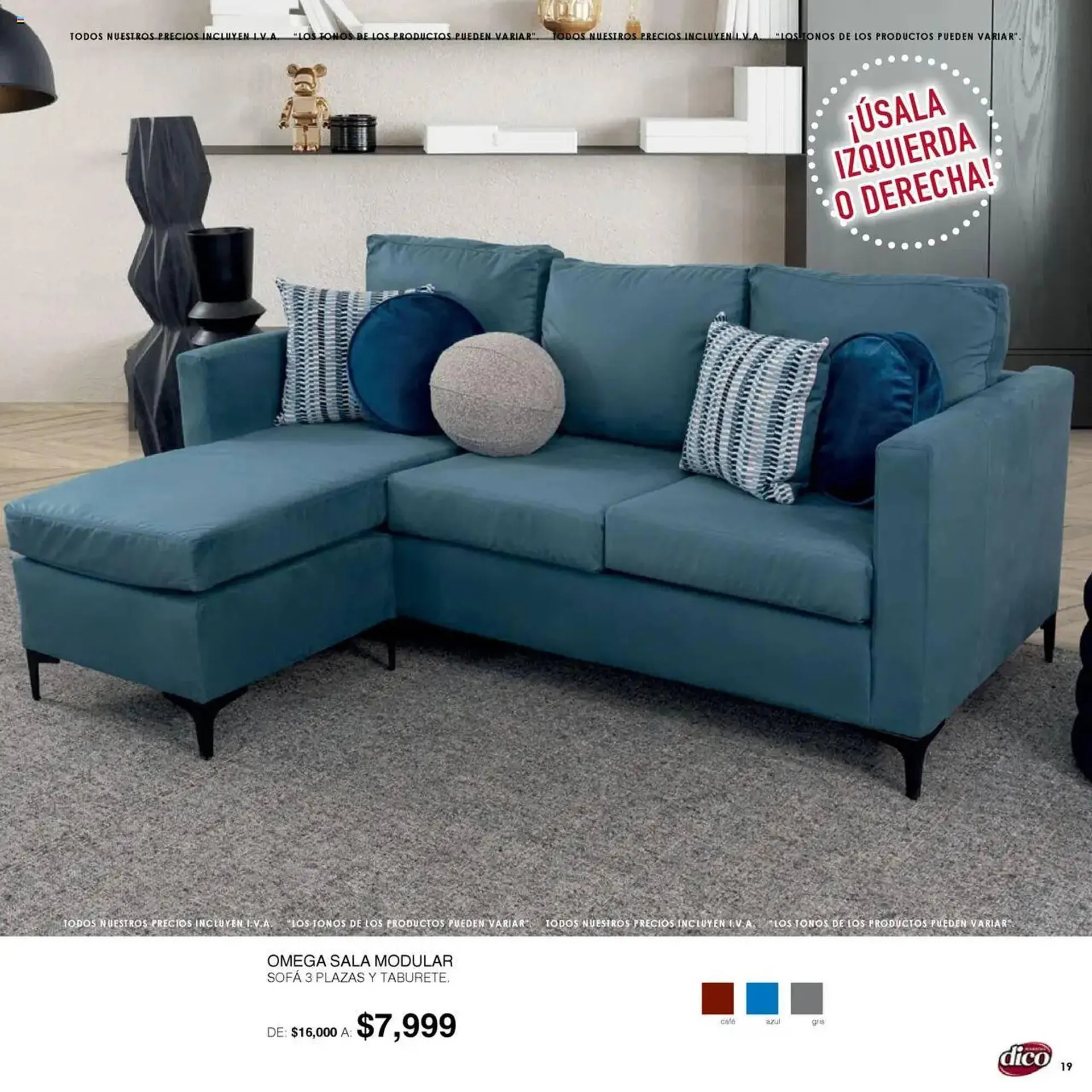 Catálogo de Catálogo Muebles Dico 1 de julio al 1 de agosto 2025 - Pagina 19