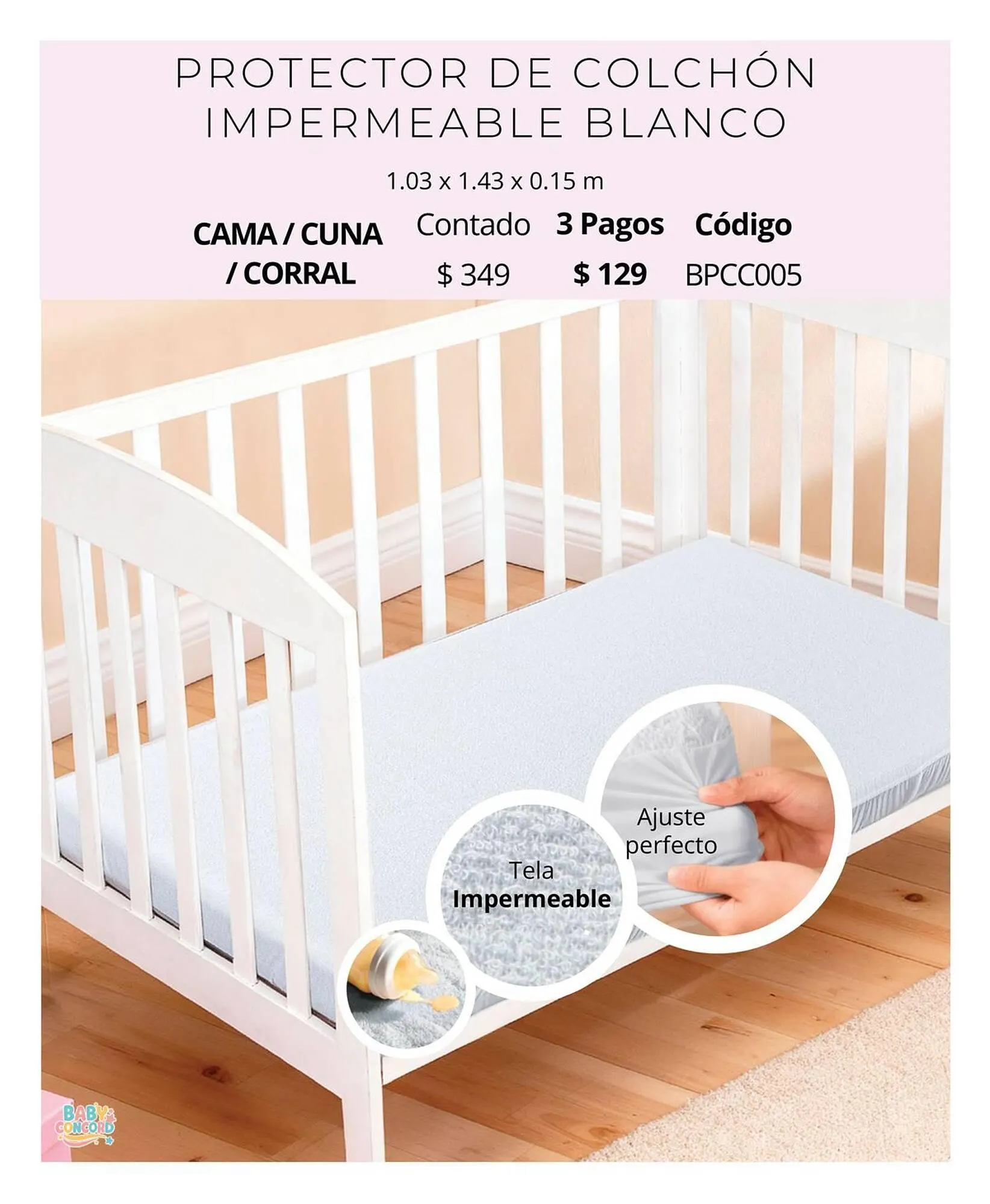 Catálogo de Catálogo Colchas Concord 1 de mayo al 31 de julio 2026 - Pagina 22