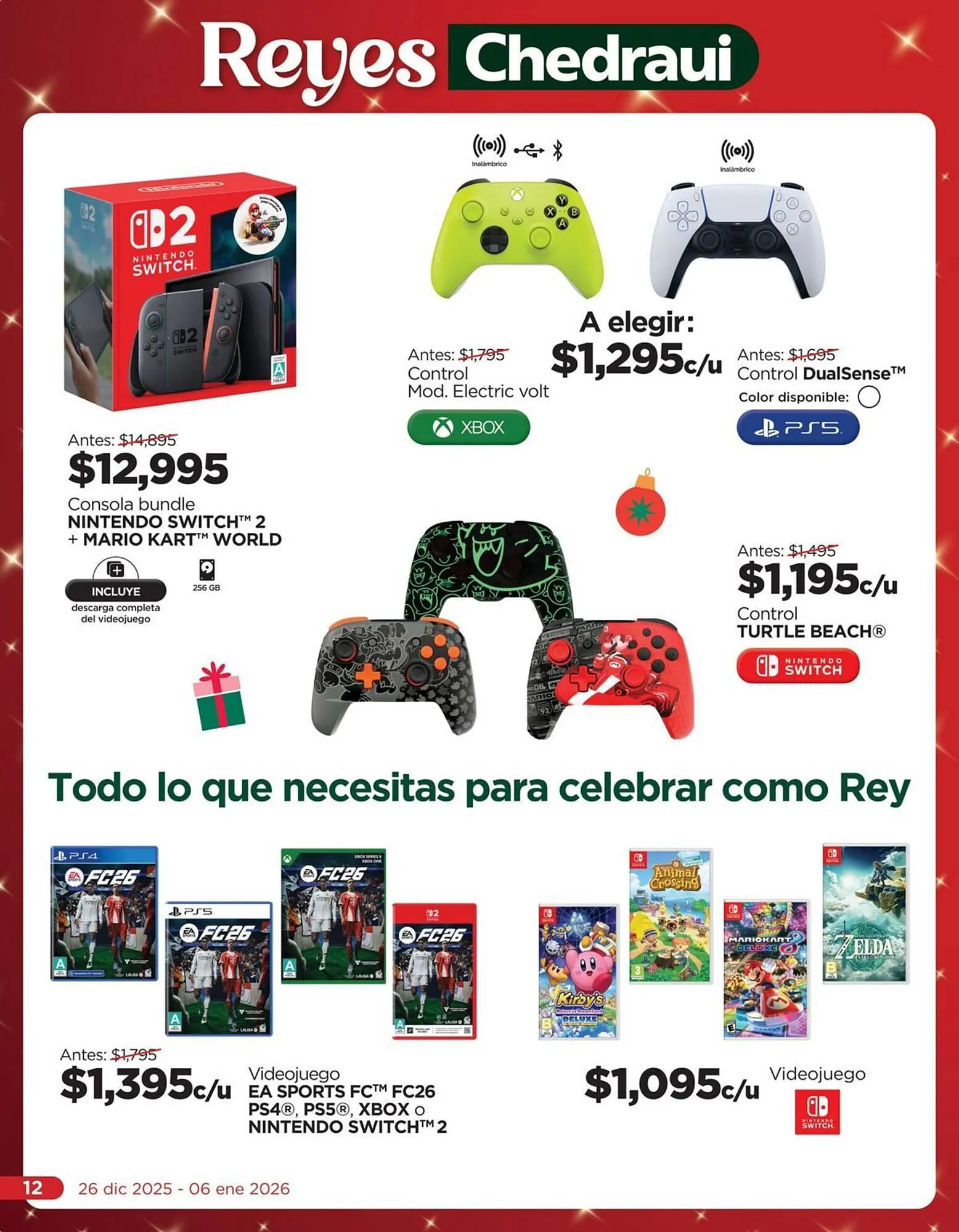 Catálogo de Folleto Chedraui 26 de diciembre al 6 de enero 2026 - Pagina 12