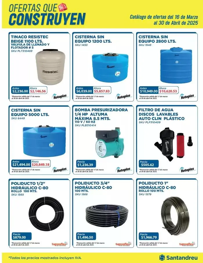 Catálogo de Ofertas que construyen 28 de marzo al 30 de abril 2025 - Pagina 8