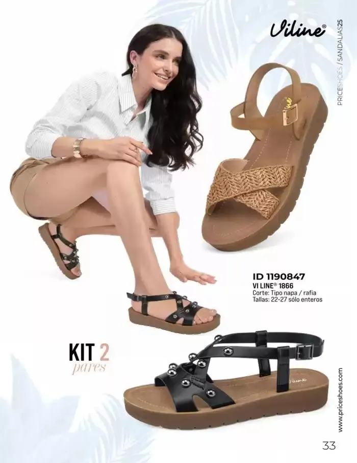 Catálogo de SANDALIAS | KITS | 2025 | 1E 1 de enero al 31 de diciembre 2025 - Pagina 33