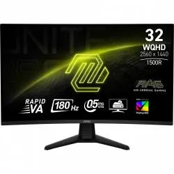 Monitor Gamer Curvo MSI MAG 32CQ6F 31.5", Quad HD, 180Hz, HDMI/DisplayPort, Negro