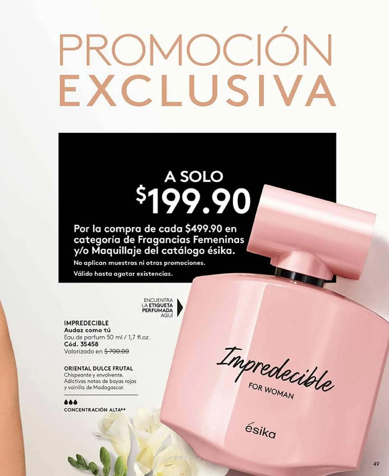 Catálogo de Catálogo Ésika 22 de enero al 28 de febrero 2026 - Pagina 49