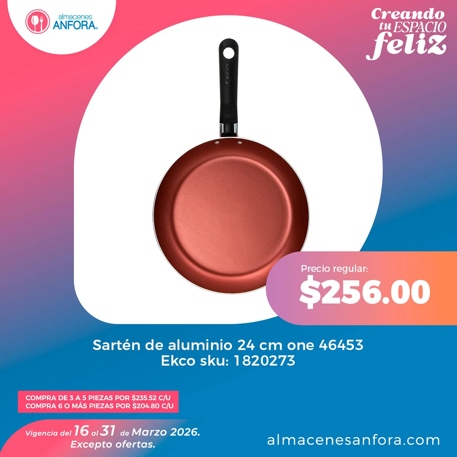 Catálogo de Catálogo Almacenes Anfora 25 de marzo al 31 de marzo 2026 - Pagina 1