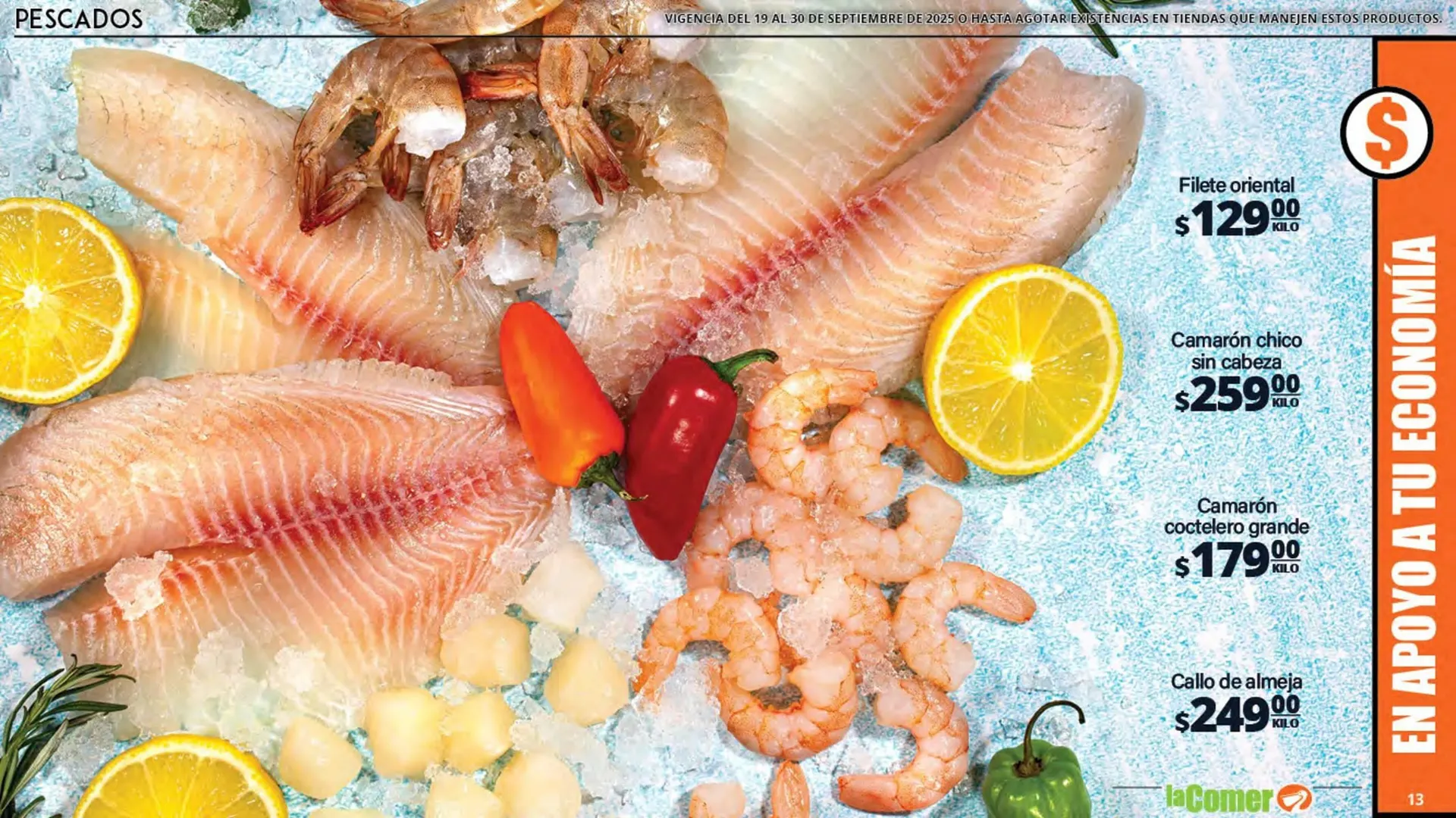 Catálogo de Folleto La Comer 19 de septiembre al 30 de septiembre 2025 - Pagina 13