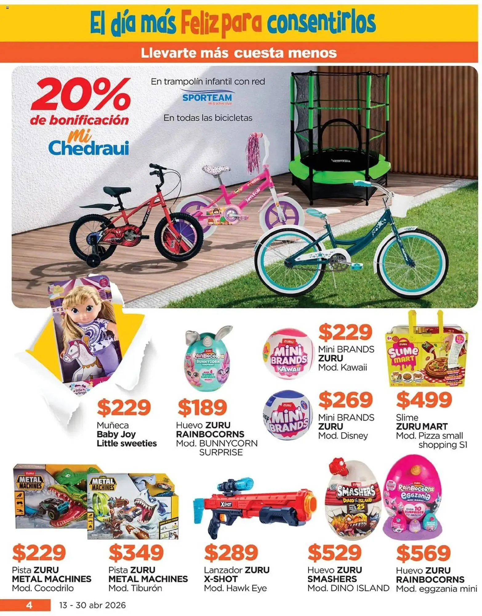Catálogo de Folleto Chedraui 13 de abril al 1 de mayo 2026 - Pagina 4