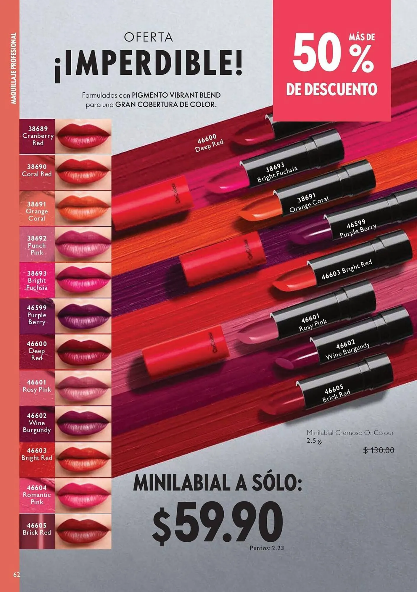 Catálogo de Catálogo Oriflame 6 de octubre al 31 de octubre 2025 - Pagina 62