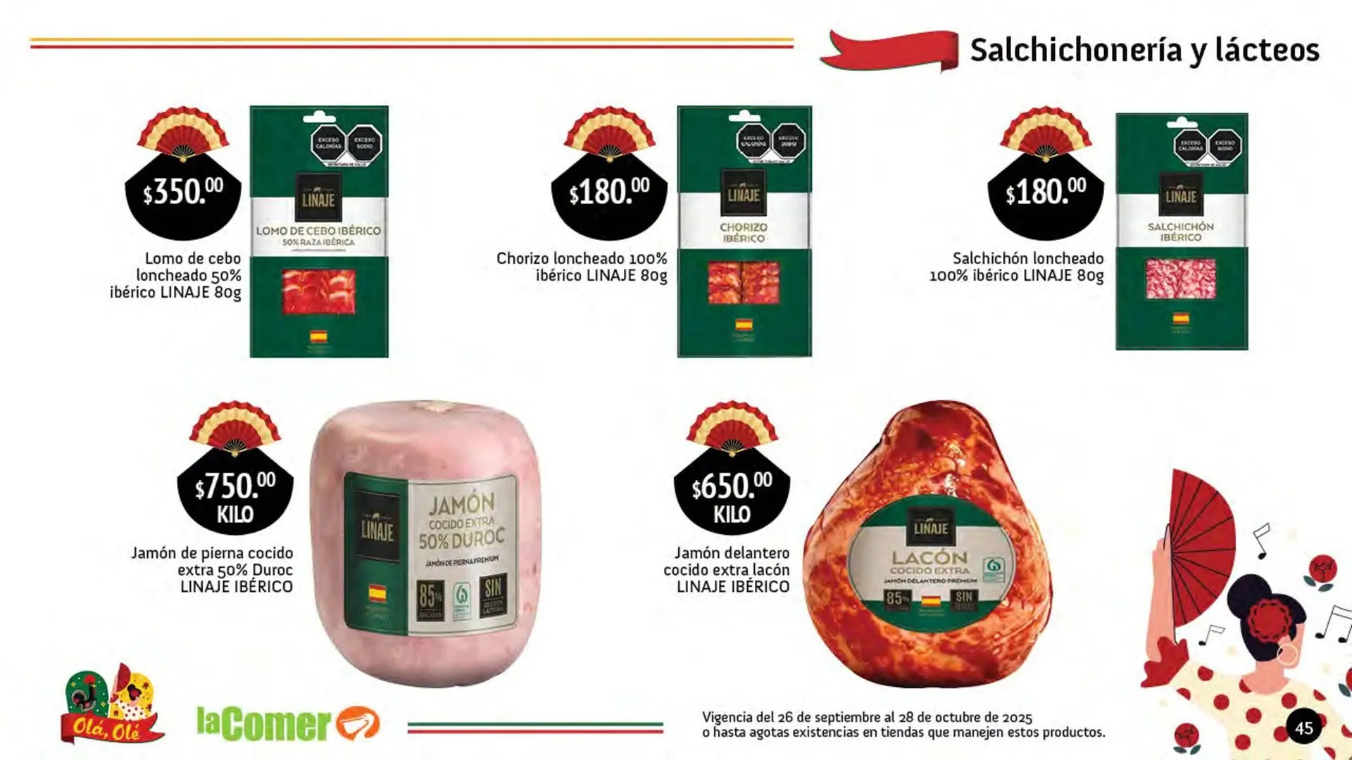 Catálogo de Folleto La Comer 26 de septiembre al 28 de octubre 2025 - Pagina 45