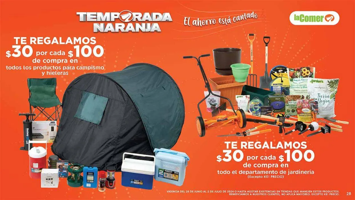 Catálogo de Temporada Naranja 26 de junio al 2 de julio 2024 - Pagina 28