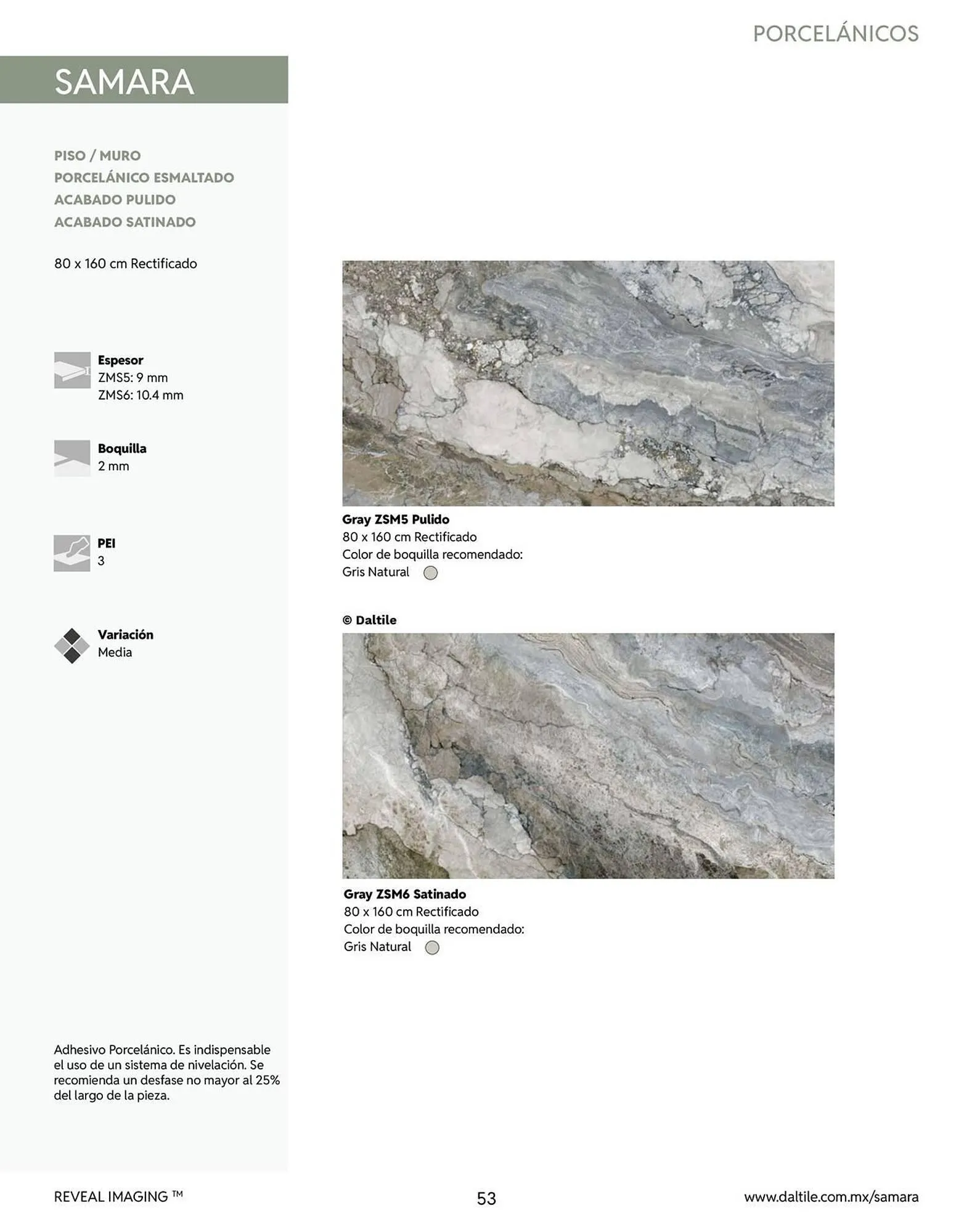 Catálogo de Catálogo Daltile 13 de enero al 31 de diciembre 2026 - Pagina 53