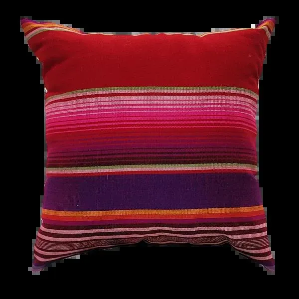 Cojín decorativo mantel arcoíris v3