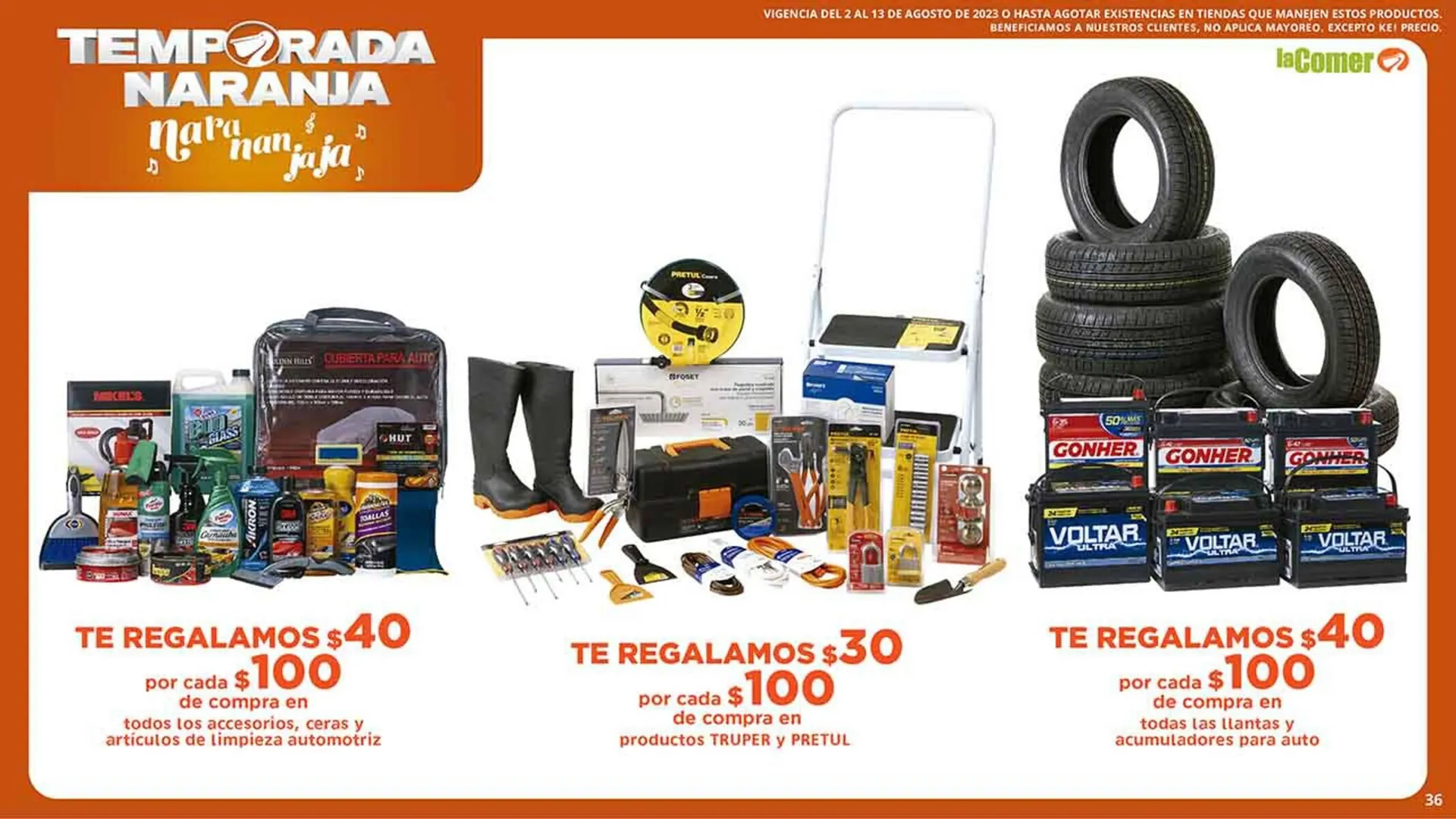 Catálogo de Catálogo La Comer 2 de agosto al 13 de agosto 2023 - Pagina 36