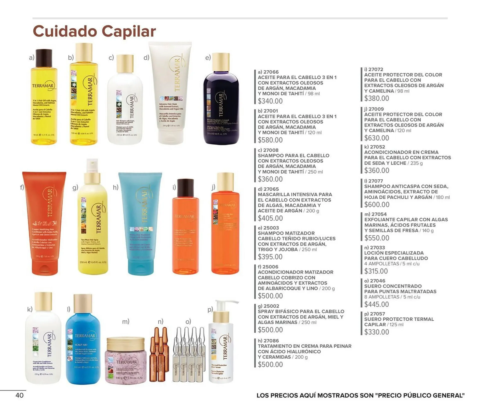 Catálogo de Catálogo Terramar Brands 1 de julio al 31 de julio 2025 - Pagina 40