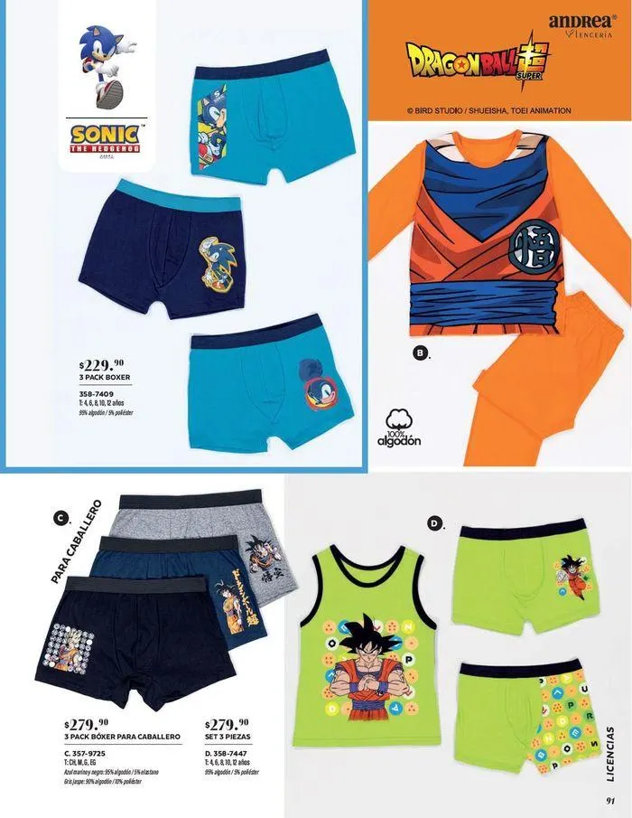 Catálogo de ANDREA - LENCERIA & VESTIR INTERIOR 26 de agosto al 25 de enero 2025 - Pagina 114