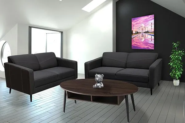 Sala Lux 2 Love Seat Gris