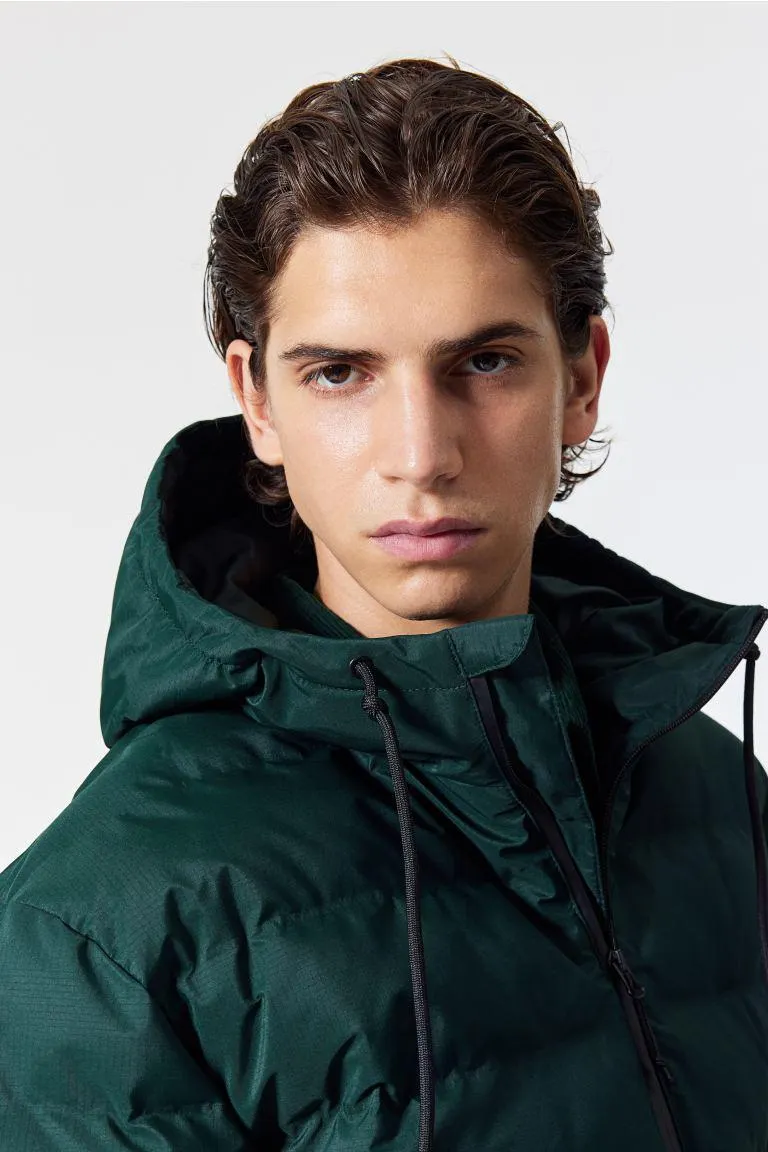 Chamarra puffer repelente al agua