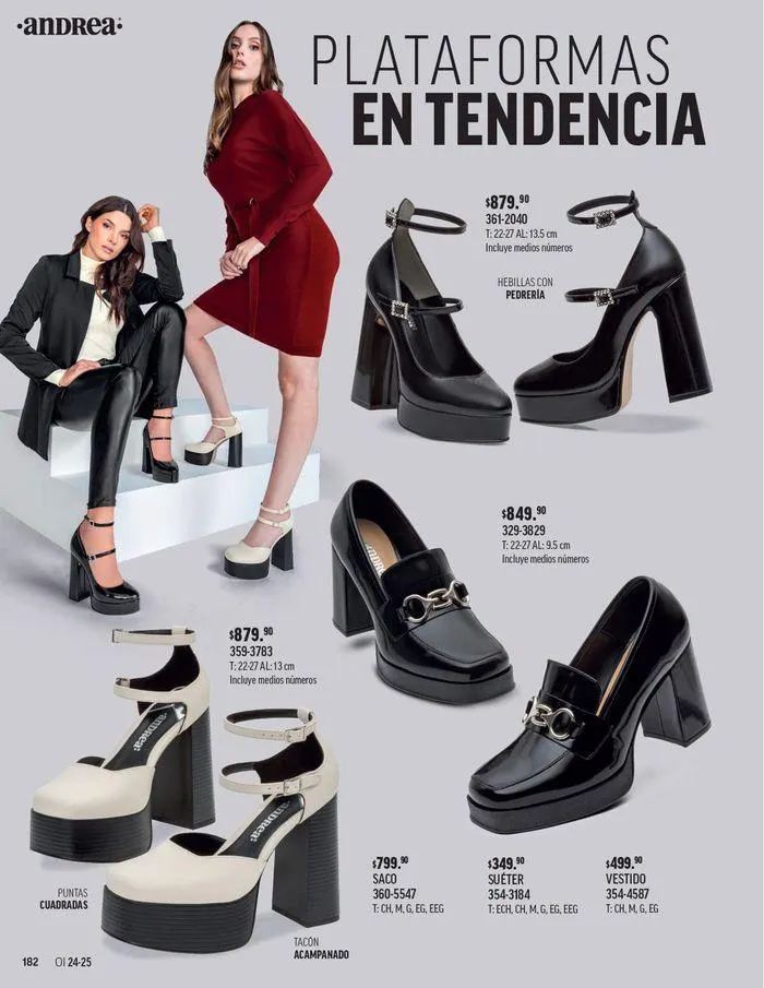 Catálogo de ANDREA - CALZADO DAMA 26 de agosto al 25 de enero 2025 - Pagina 91