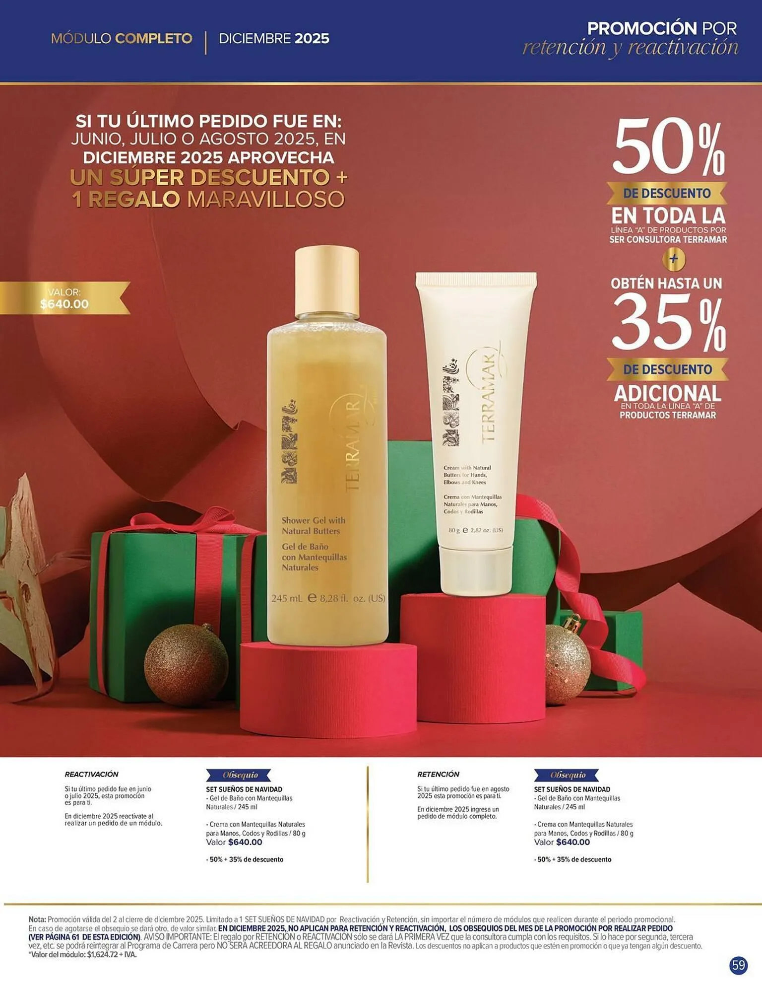 Catálogo de Catálogo Terramar Brands 1 de diciembre al 31 de diciembre 2025 - Pagina 59