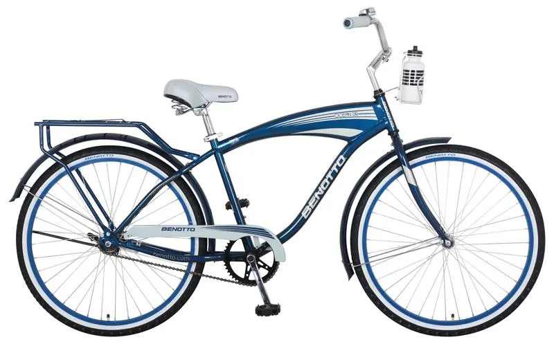 Bicicleta BENOTTO City OCEAN DR R26 1V. Hombre Frenos Contrapedal Acero Azul Oscuro Talla:UN