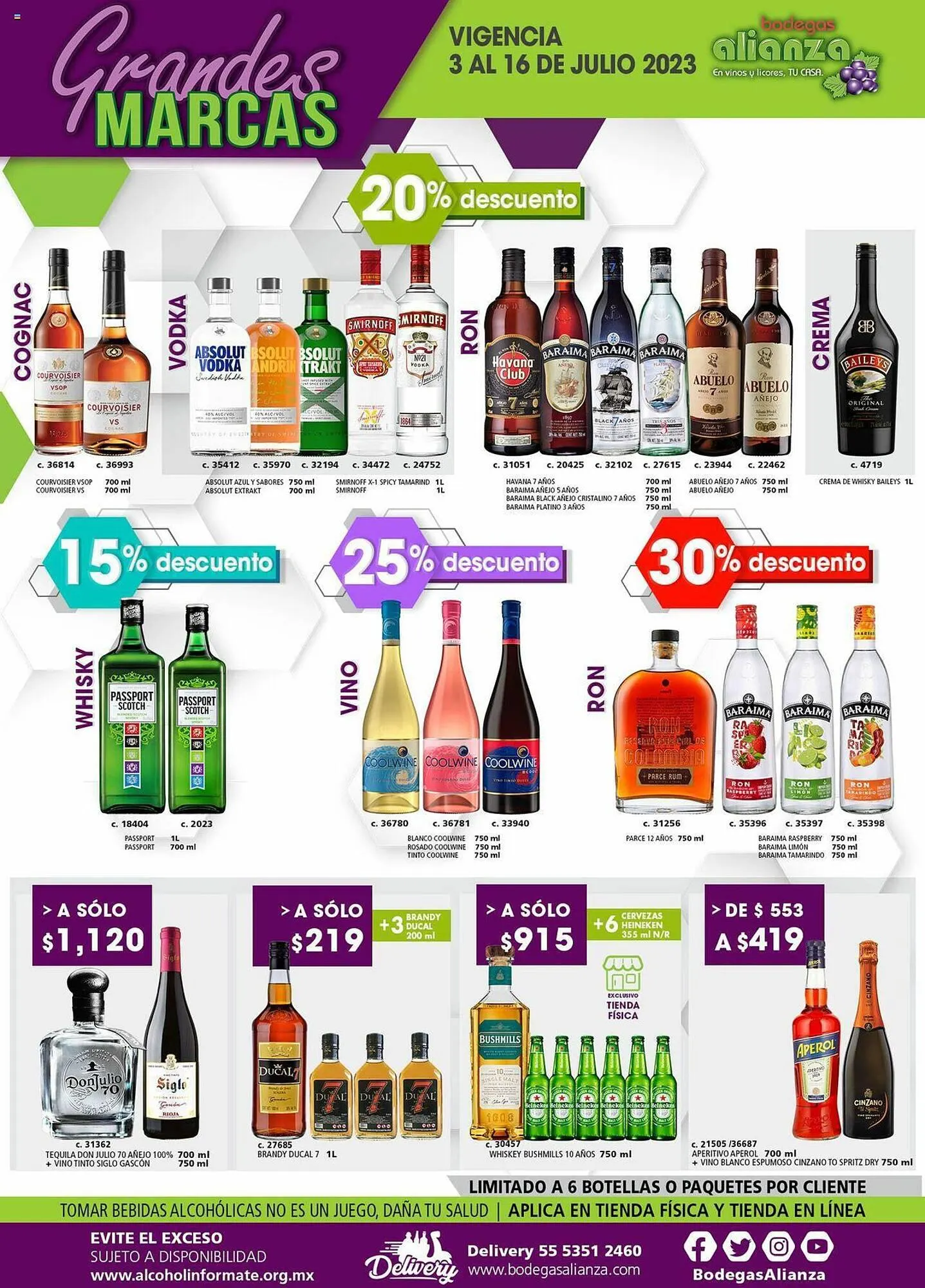 Catálogo de Catálogo Bodegas Alianza 3 de julio al 16 de julio 2023 - Pagina 2