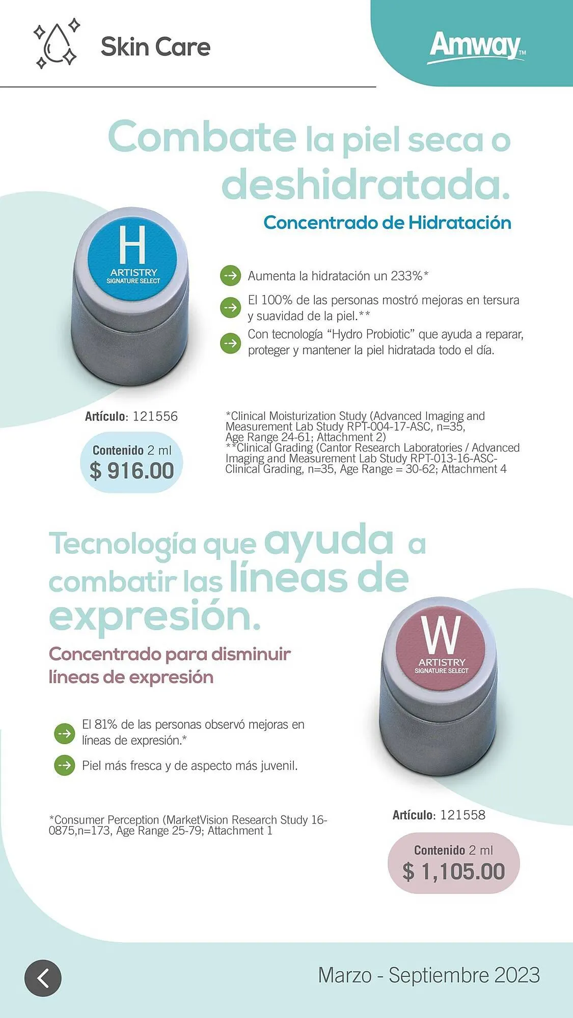 Catálogo de Catálogo Amway 5 de septiembre al 30 de septiembre 2023 - Pagina 42