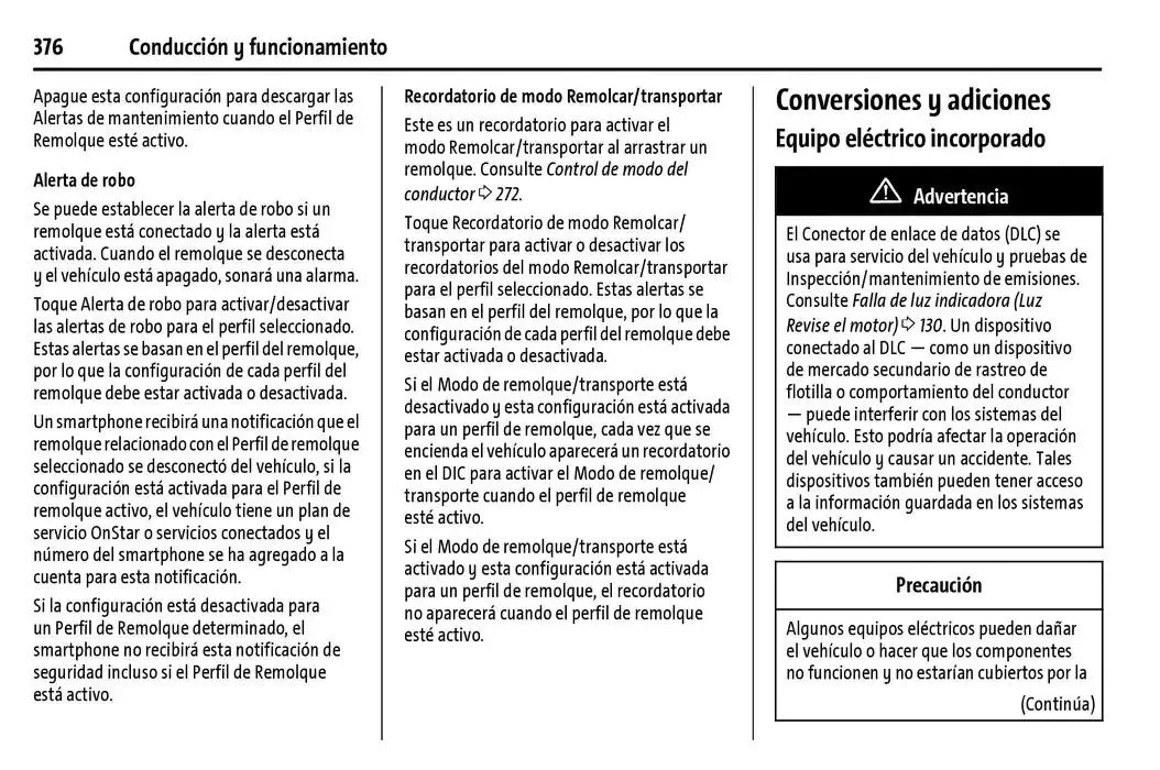 Catálogo de Cheyenne 2025 Manual del propietario 22 de enero al 31 de diciembre 2025 - Pagina 377