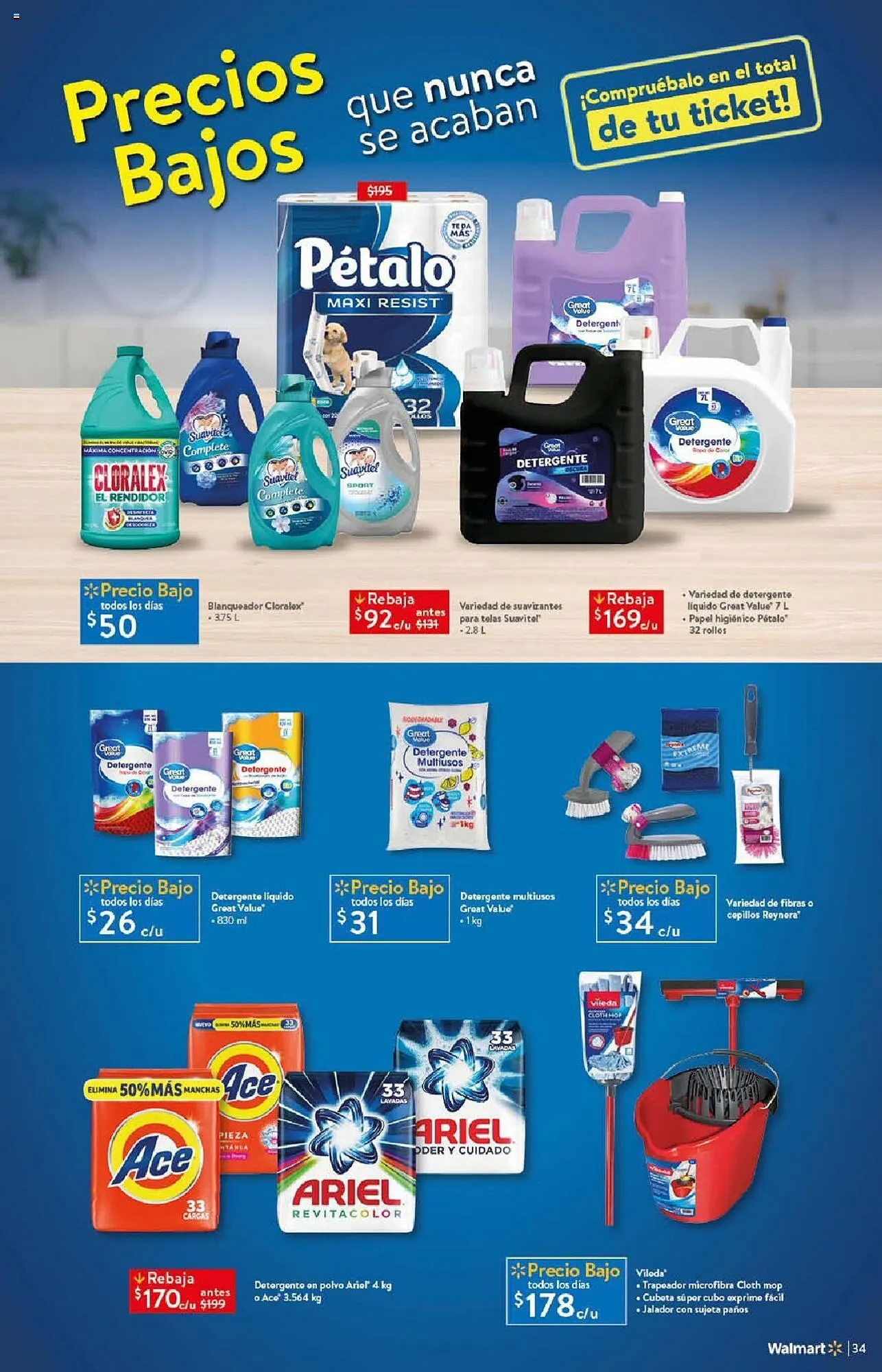 Catálogo de Catálogo Walmart 1 de mayo al 23 de mayo 2024 - Pagina 34